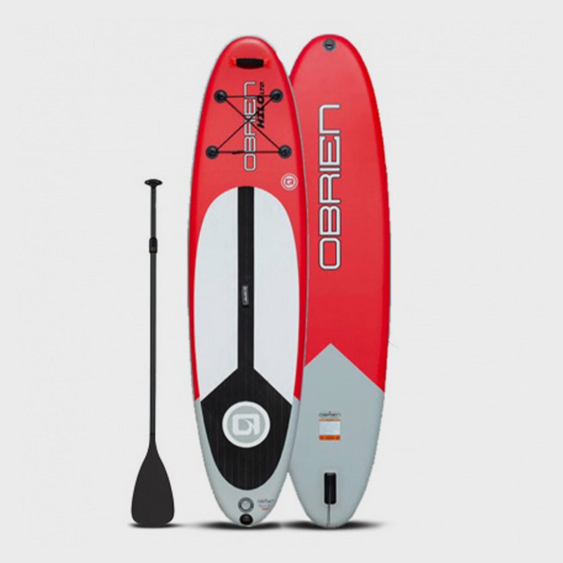 O'Brien HILO Inflatable SUP Paddleboard - 10'6 - Red - ManGo Surfing