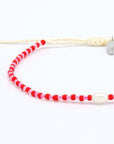 Pineapple Island Mutiara Dainty Beaded Bracelet - Pink