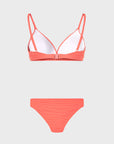 Protest Brita 23 Womens Triangle Bikini - Sugarcoral Pink - ManGo Surfing