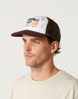 The Critical Slide Society Mens Communication Trucker Cap - One Size - Brown