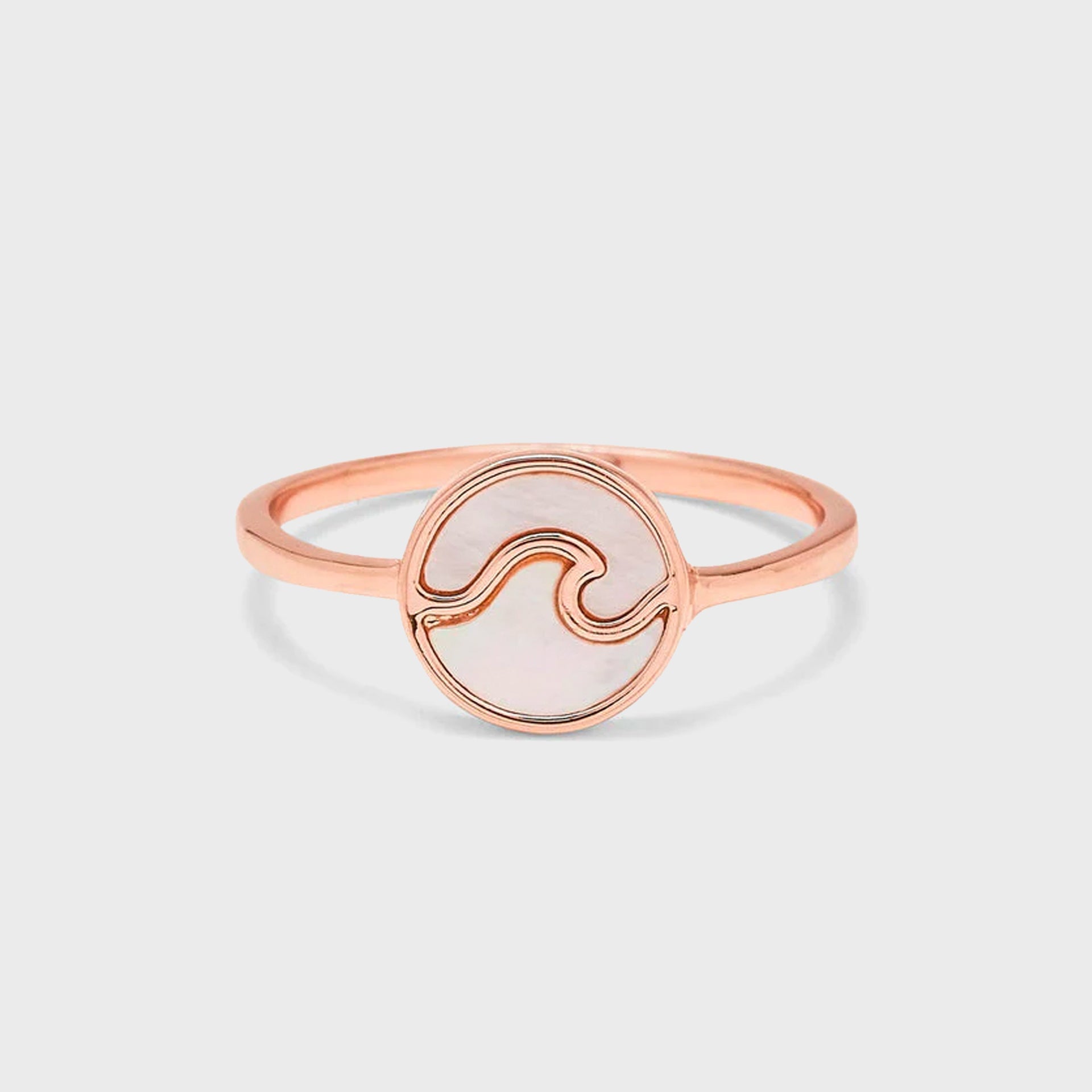 Pura Vida Encinitas Ring - Rose Gold - ManGo Surfing