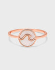 Pura Vida Encinitas Ring - Rose Gold - ManGo Surfing