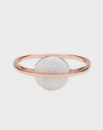 Pura Vida Opal Saturn Ring - Rose Gold - ManGo Surfing