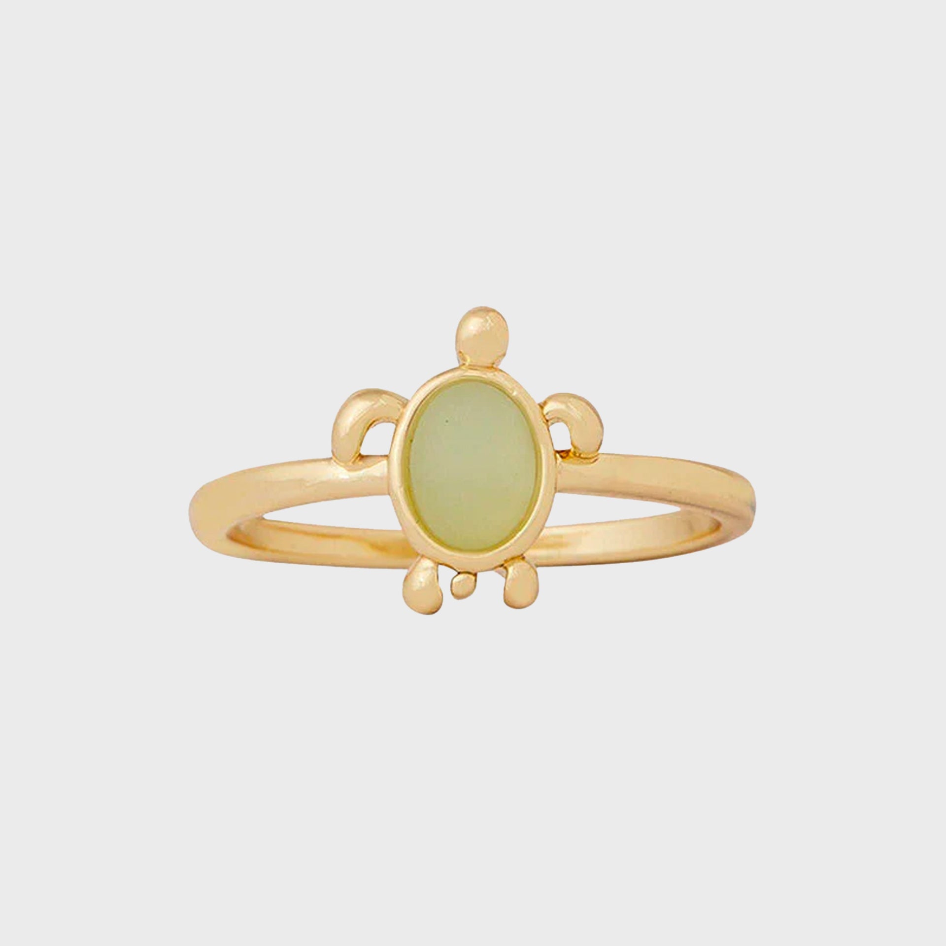 Pura Vida Sea Turtle Ring - Gold - ManGo Surfing