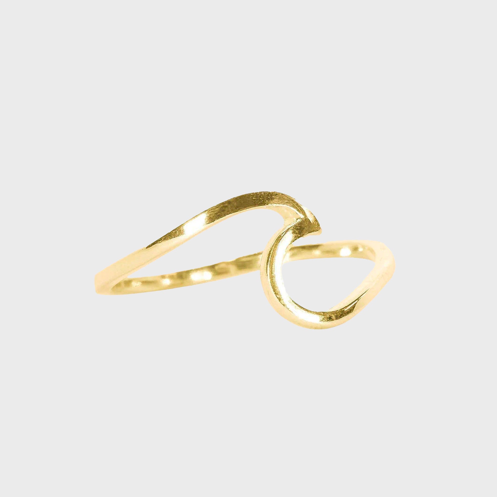 Pura Vida Wave Ring - Gold - ManGo Surfing