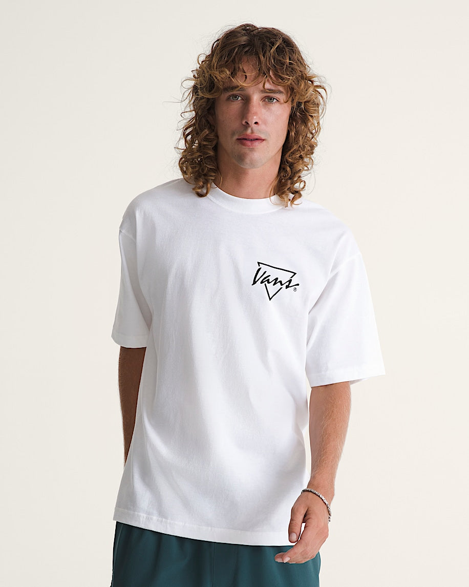 Vans Mens Palm Drive Short Sleeve T-Shirt - White