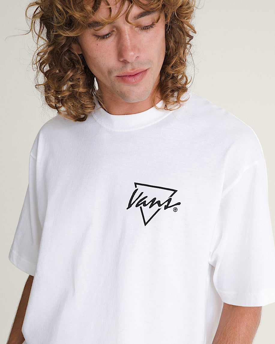 Vans Mens Palm Drive Short Sleeve T-Shirt - White