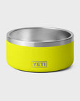 Yeti Boomer 4 Dog Bowl - Firefly Yellow - ManGo Surfing