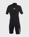 Quiksilver 2/2 Kids Back Zip Wetsuit - Black - ManGo Surfing