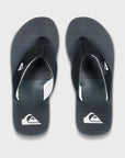 Quiksilver Mens Molokai Layback Sandals - Black Connect - ManGo Surfing