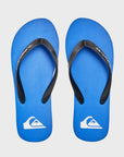 Quiksilver Mens Molokai Core Flip-Flops - Blue