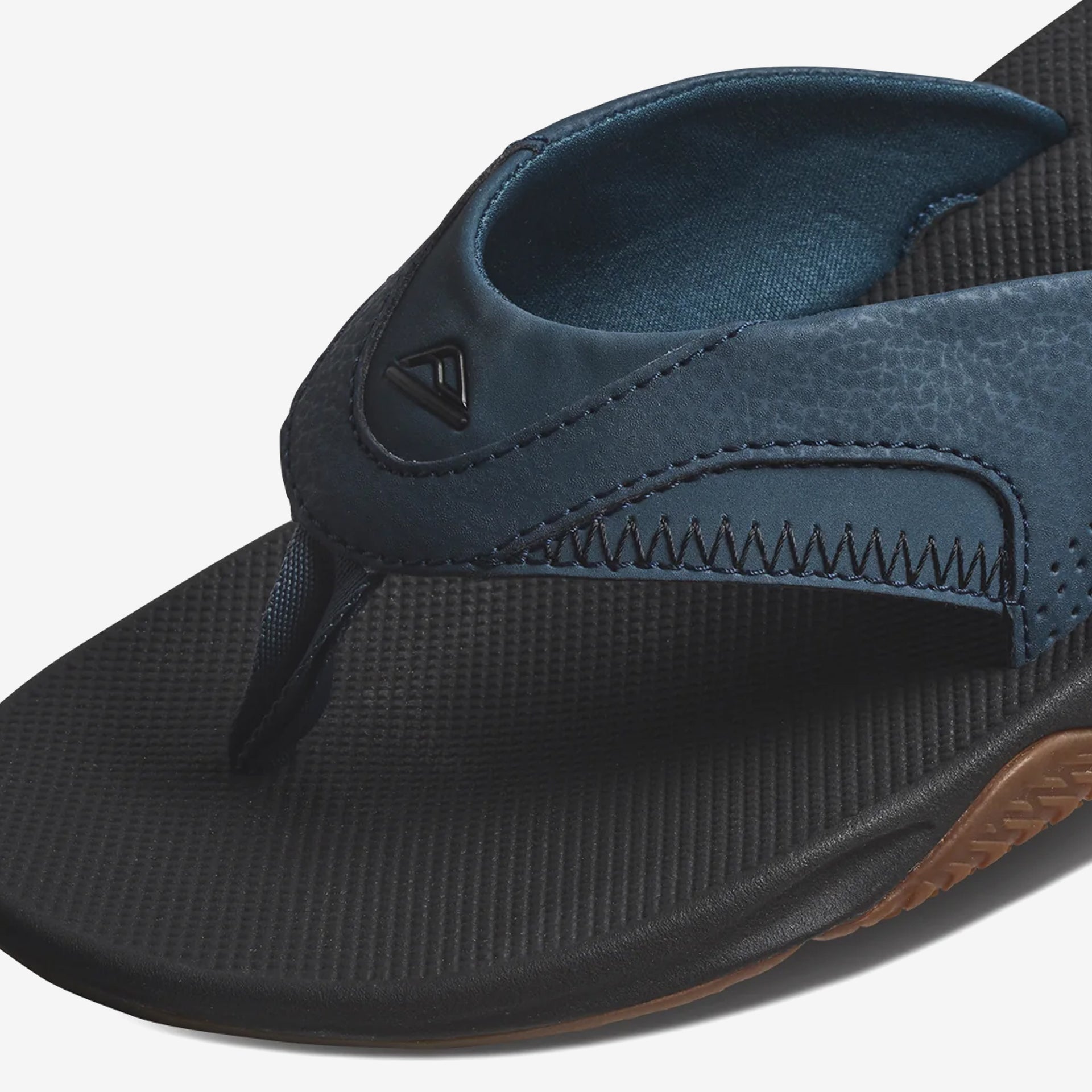 Reef Mens Fanning Flip Flops - Orion Black - ManGo Surfing