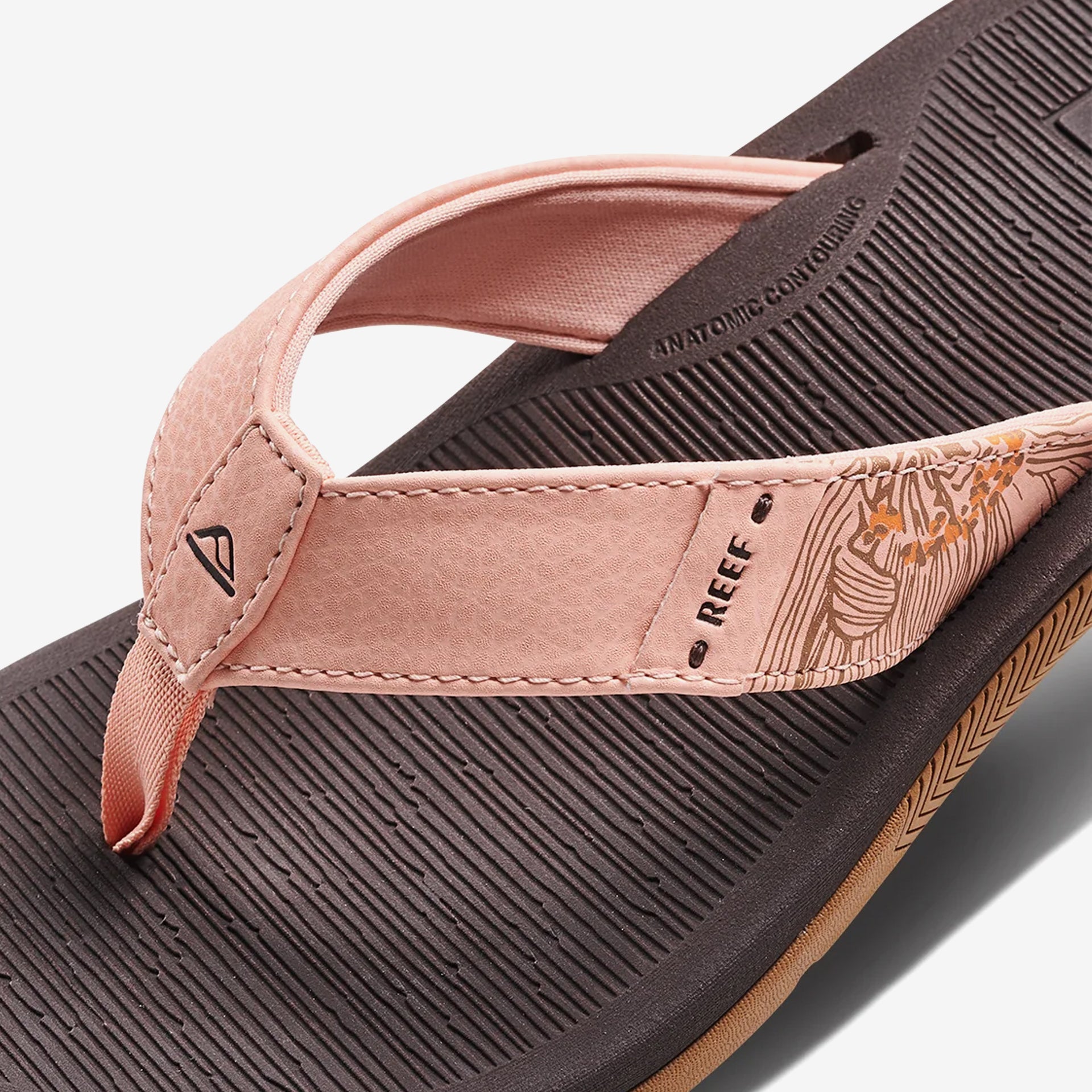 Reef Womens Santa Ana Flip Flops - Peach Parfait - ManGo Surfing