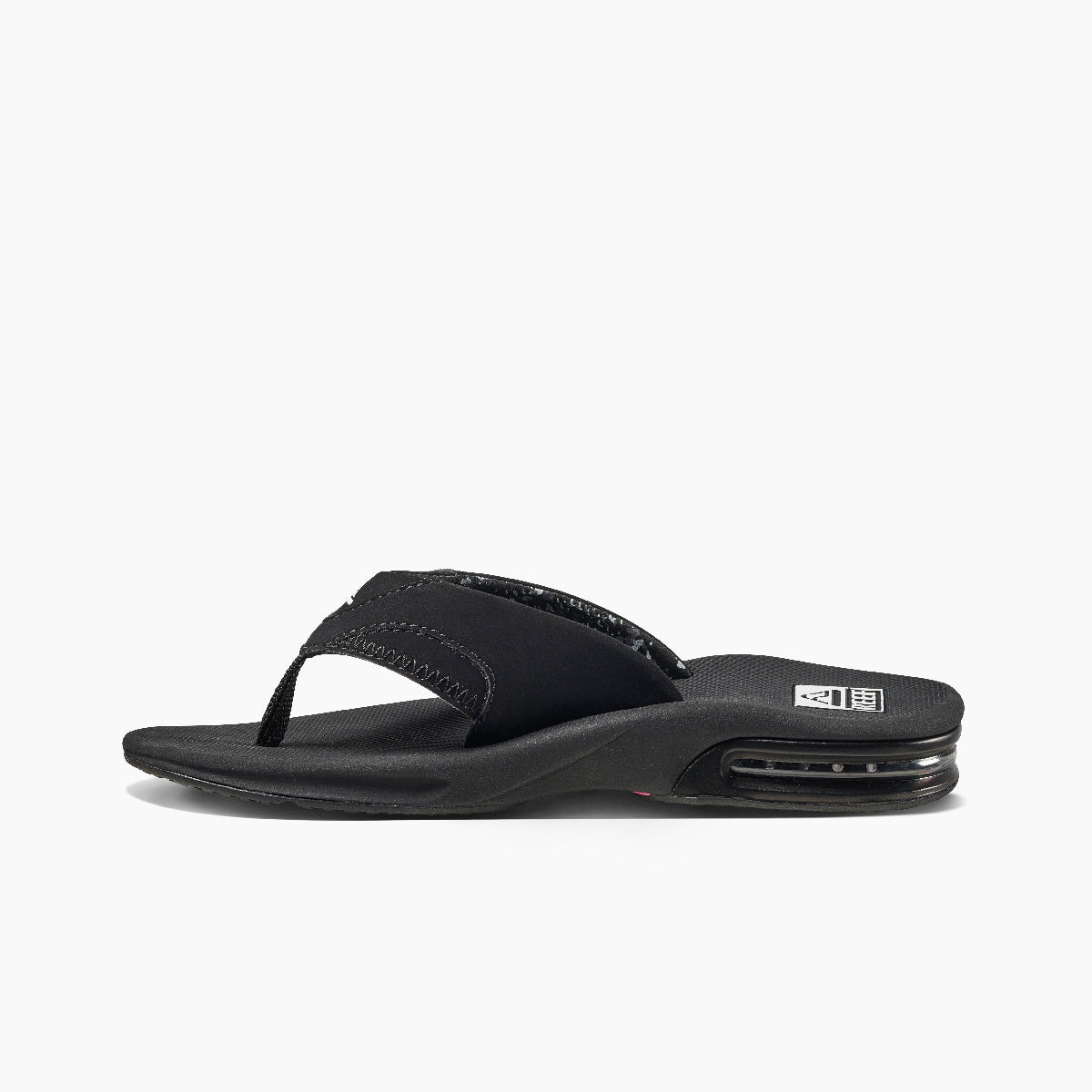 Reef Womens Fanning Flip Flops - Black - ManGo Surfing