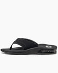 Reef Womens Fanning Flip Flops - Black - ManGo Surfing