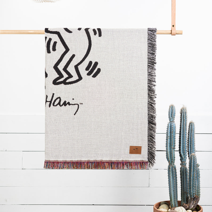 Slowtide Rise Up Tapestry Blanket - White - ManGo Surfing