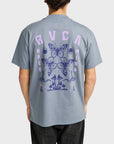 RVCA Mens Butterfly Poster T-Shirt - Flint Stone