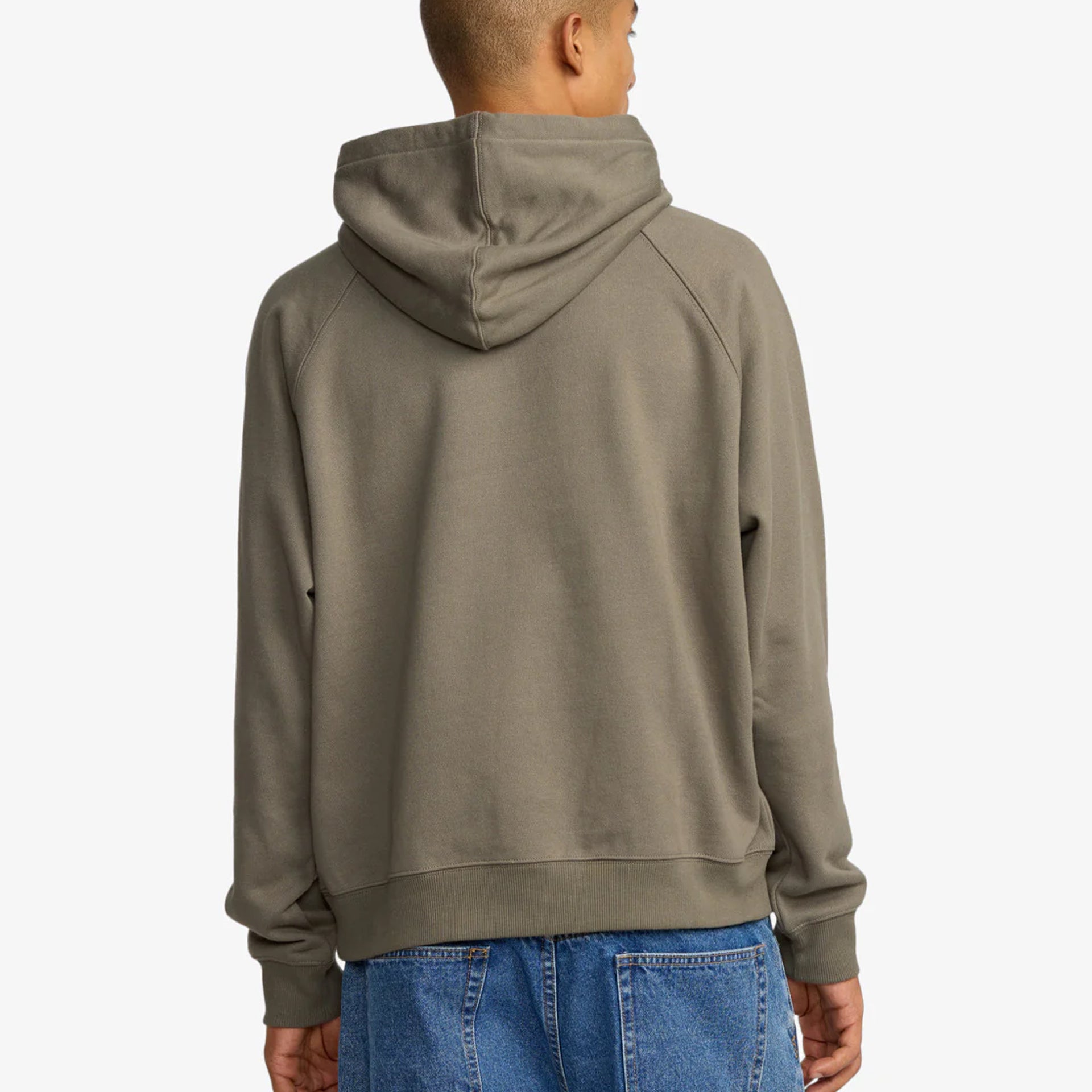 RVCA Mens Dayshift Hoodie - Mushroom