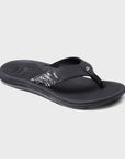 Reef Womens Santa Ana Flip Flops - Black/White