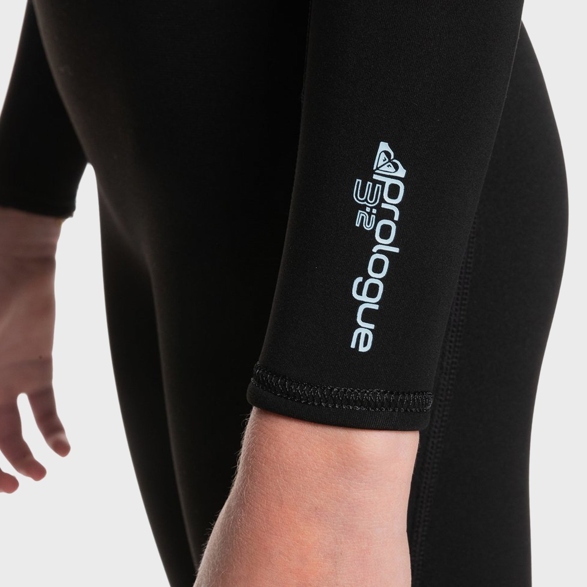 Roxy 3/2mm Prologue Back Zip Wetsuit - Black