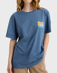 Roxy Womens Hangloose Poster T-Shirt - Vintage Indigo