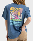 Roxy Womens Hangloose Poster T-Shirt - Vintage Indigo