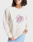 Roxy Womens Surf Stoked Brushed Sweatshirt - Parchment