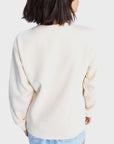 Roxy Womens Surf Stoked Brushed Sweatshirt - Parchment