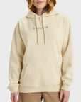 Roxy Womens Surf Stoked Brushed VT Hoodie - Parchment