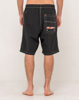 Rusty Flip Daddy Boardshorts - Black