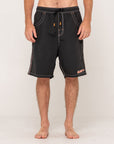 Rusty Flip Daddy Boardshorts - Black