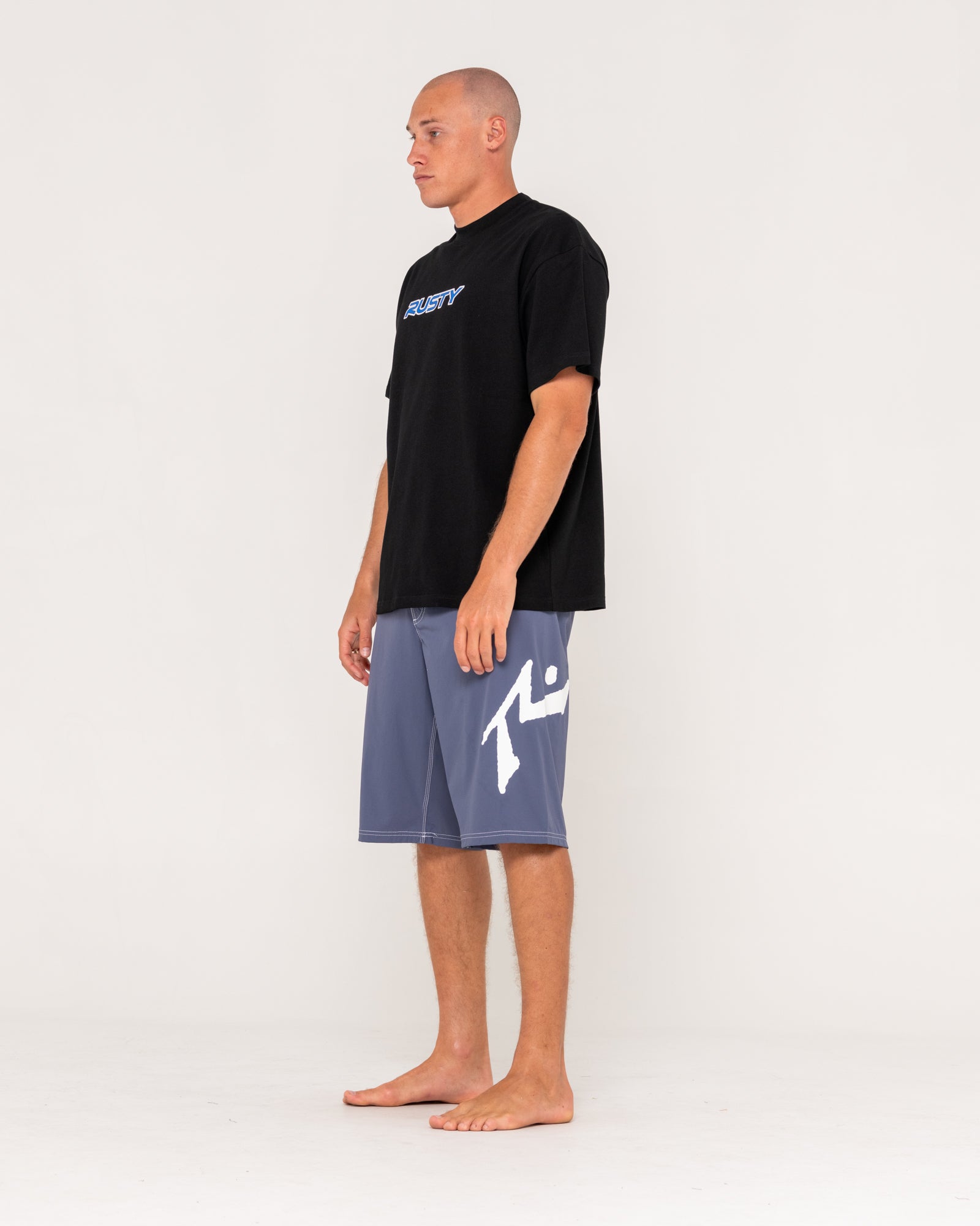 Rusty Fixed Competition Revolution Boardshorts - China Blue