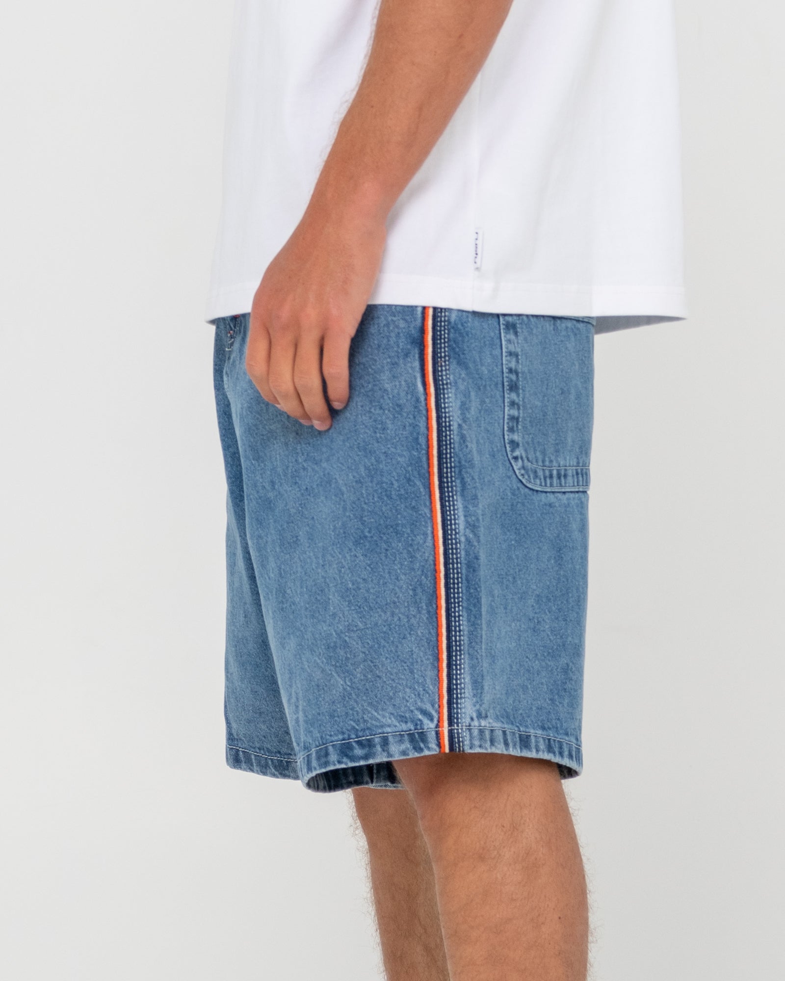 Rusty Flip Daddy 2.0 Jort Boardshorts - Middy Blue