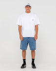 Rusty Flip Daddy 2.0 Jort Boardshorts - Middy Blue