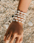Pineapple Island Livadi Cowrie Shell Surf Bracelet - Turquoise