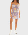 Sisstrevolution Bright Skies Woven Tank Dress - Lilac Smoke - ManGo Surfing