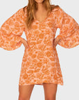 Sisstr Whispering Winds Dress - Peach - ManGo Surfing