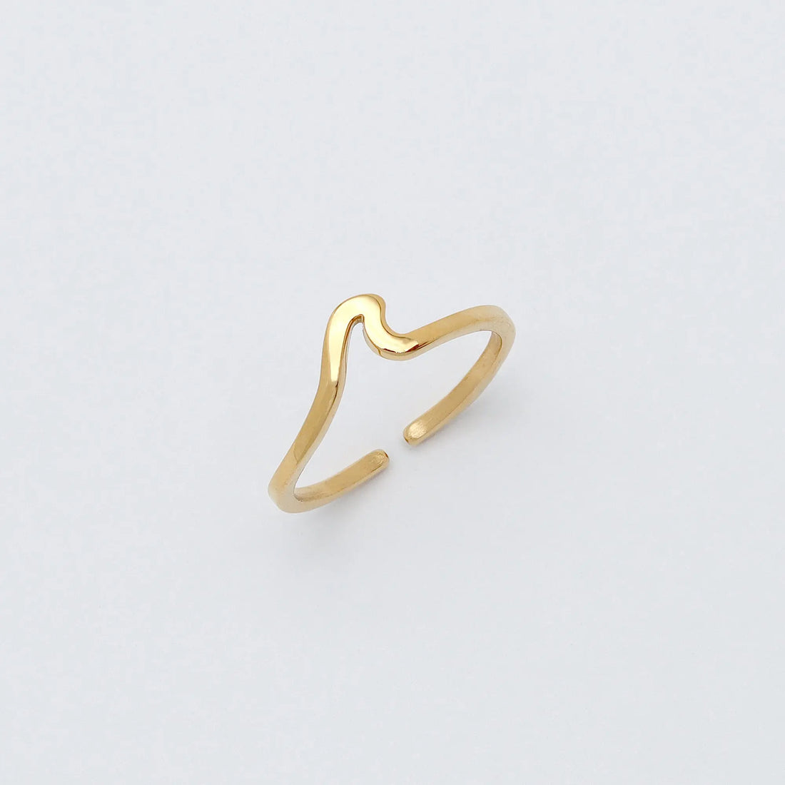 Pineapple Island Wave Ring - Gold