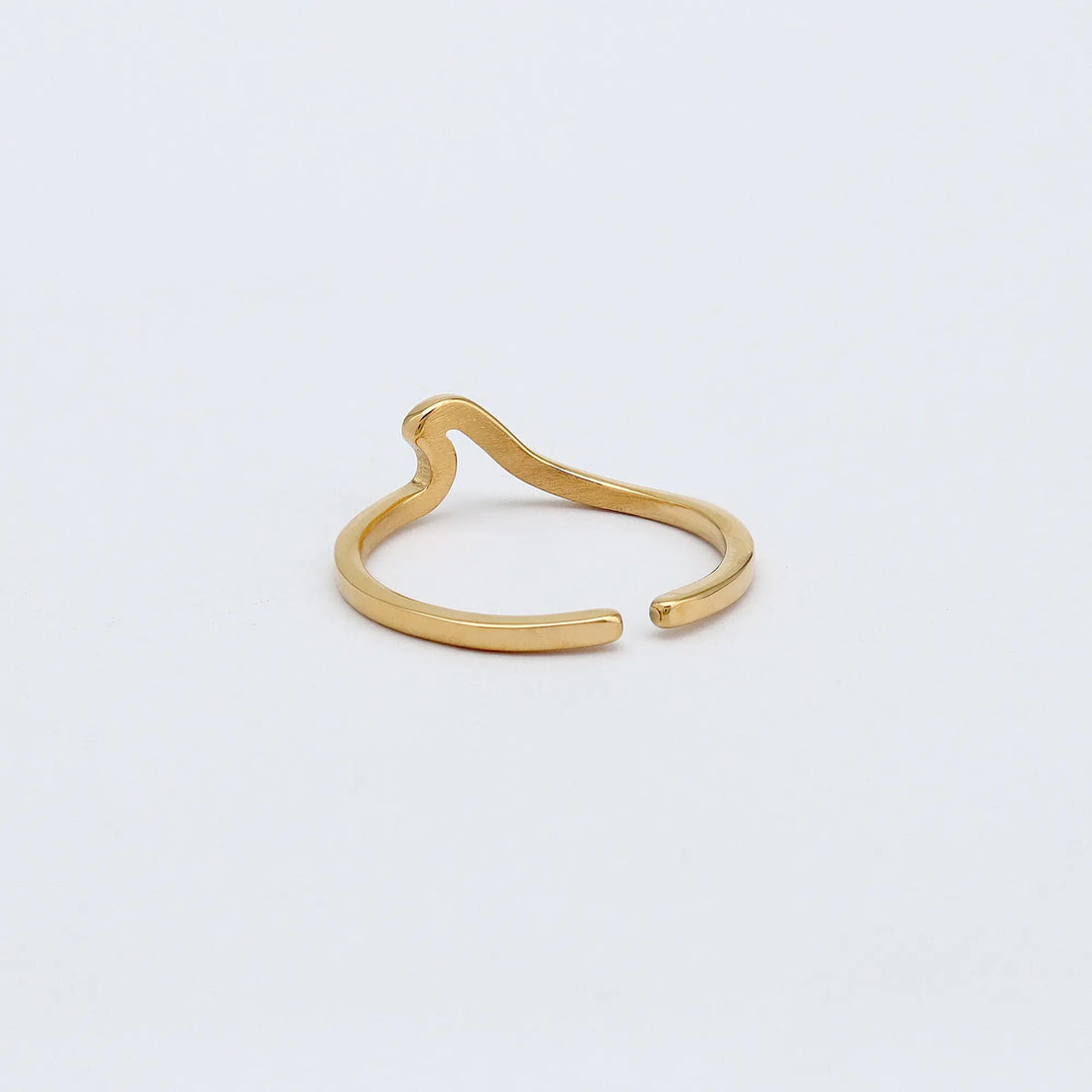 Pineapple Island Wave Ring - Gold