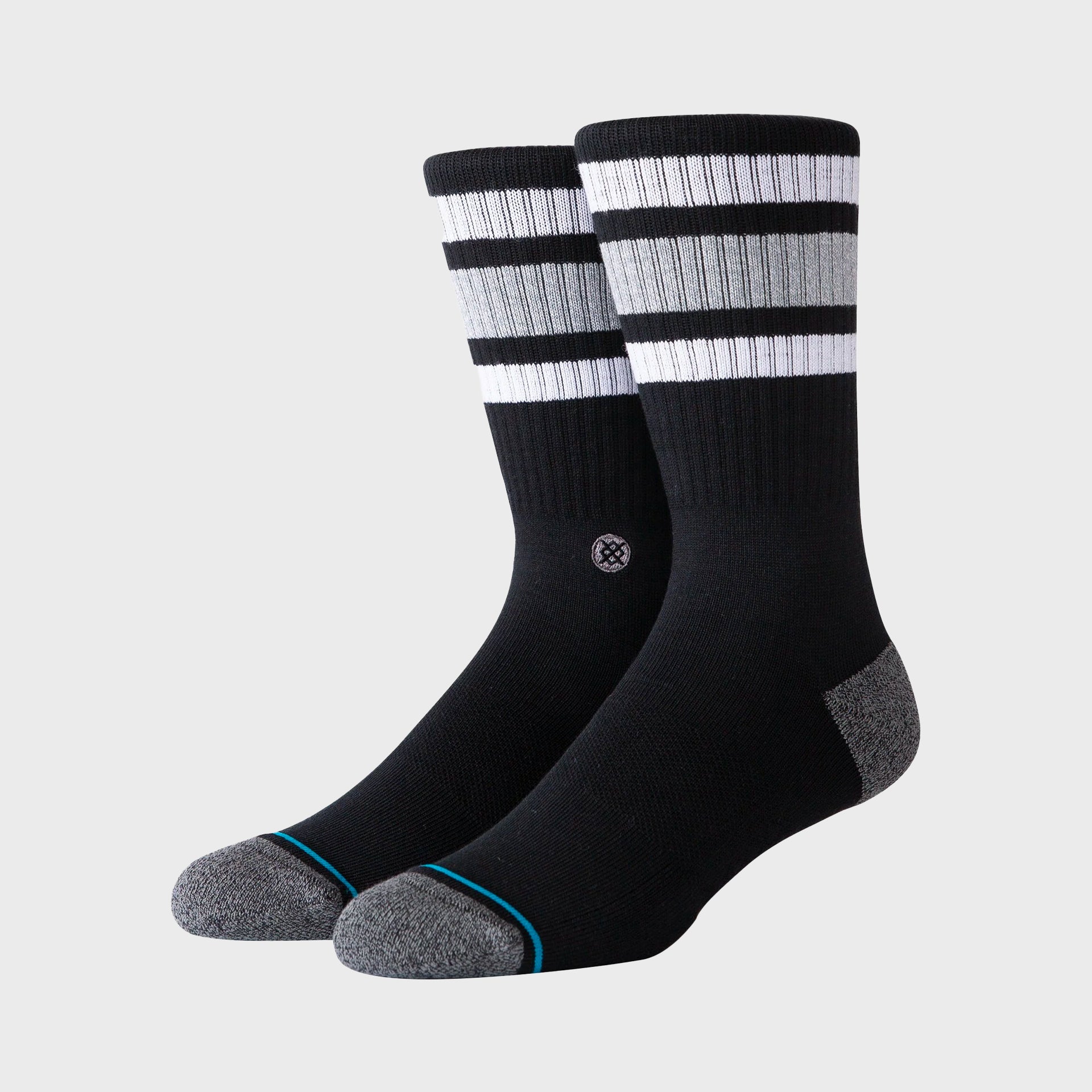 Stance Boyd Unisex Crew Socks - Black - ManGo Surfing