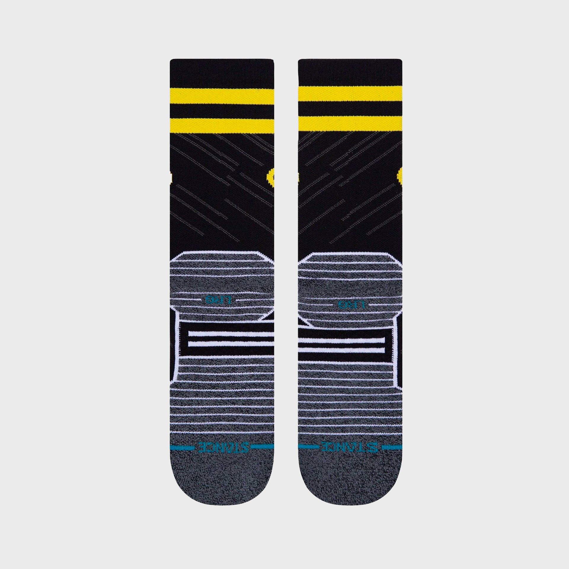 Stance Dark Knight Crew Socks - Black - ManGo Surfing