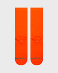 Stance Icon Unisex Crew Sock - Orange - ManGo Surfing