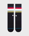 Stance Maliboo Unisex Crew Socks - Black Fade - ManGo Surfing