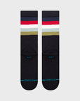 Stance Maliboo Unisex Crew Socks - Black Fade - ManGo Surfing