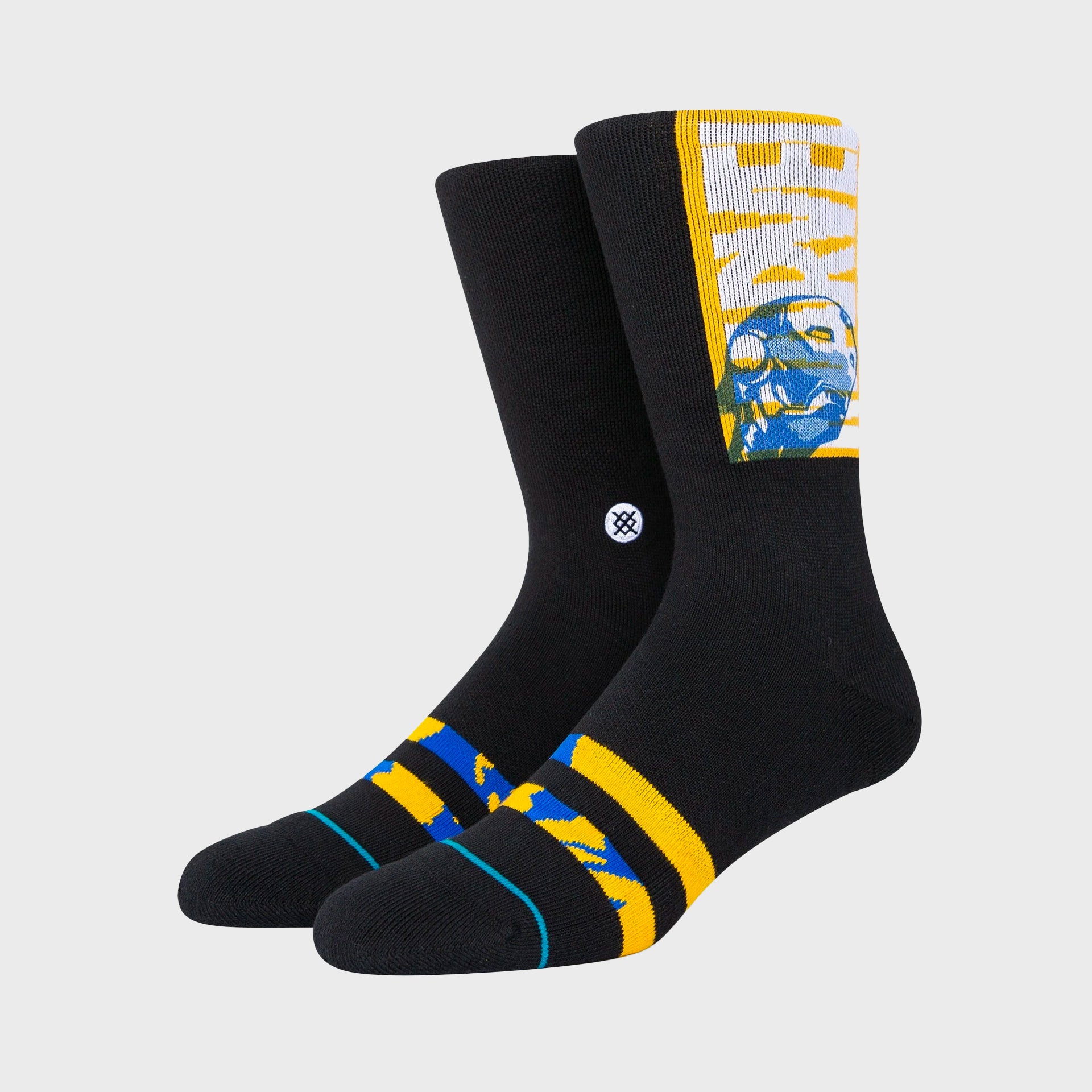 Stance Mark 3 Crew Sock - Marvel Avengers Iron Man - ManGo Surfing