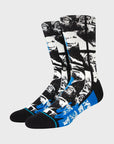 Stance Phone Home Crew Socks - Black - ManGo Surfing