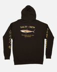 Salty Crew Mens Bruce Hood Fleece - Black