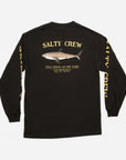 Salty Crew Mens Bruce Standard Long Sleeve T-Shirt - Black