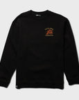 Salty Crew Mens Lobster Pot Crew Fleece - Black