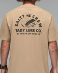 Salty Crew Mens Tady Classic Pocket T-Shirt - Pigment Straw